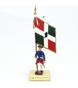 étendard du régiment de Port-au-Prince