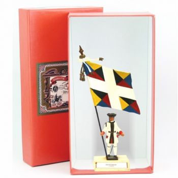 étendard de Saintonge (1680, Louis XIV) en coffret