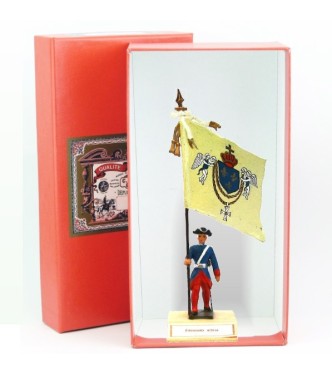 Étendard Royal (1740, Louis XV) en coffret