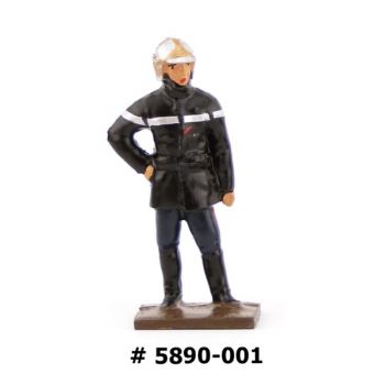 pompier, main sur la hanche (collection ''minis'' h.40 mm)