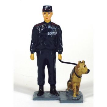 Maître-chien des douanes