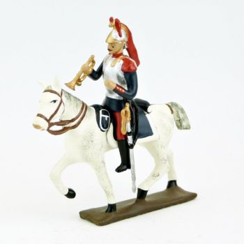 trompette des cuirassiers à cheval, pantalon garance