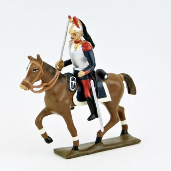 cavalier des cuirassiers à cheval, pantalon garance