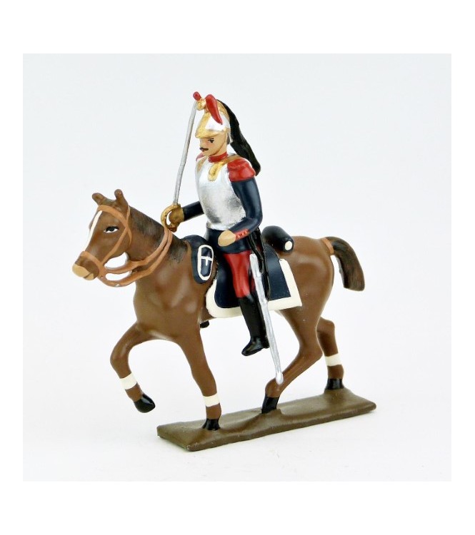 cavalier des cuirassiers à cheval, pantalon garance