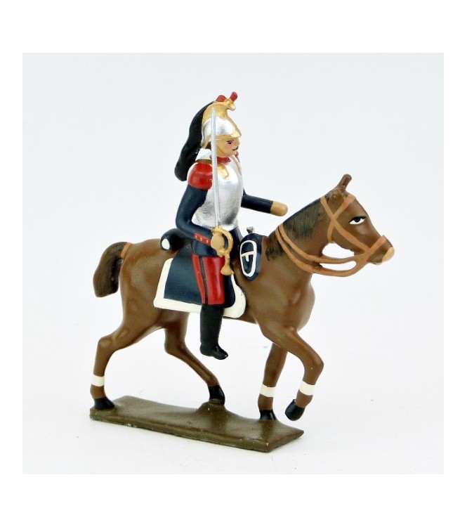 cavalier des cuirassiers à cheval, pantalon garance