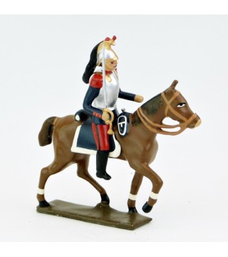 cavalier des cuirassiers à cheval, pantalon garance