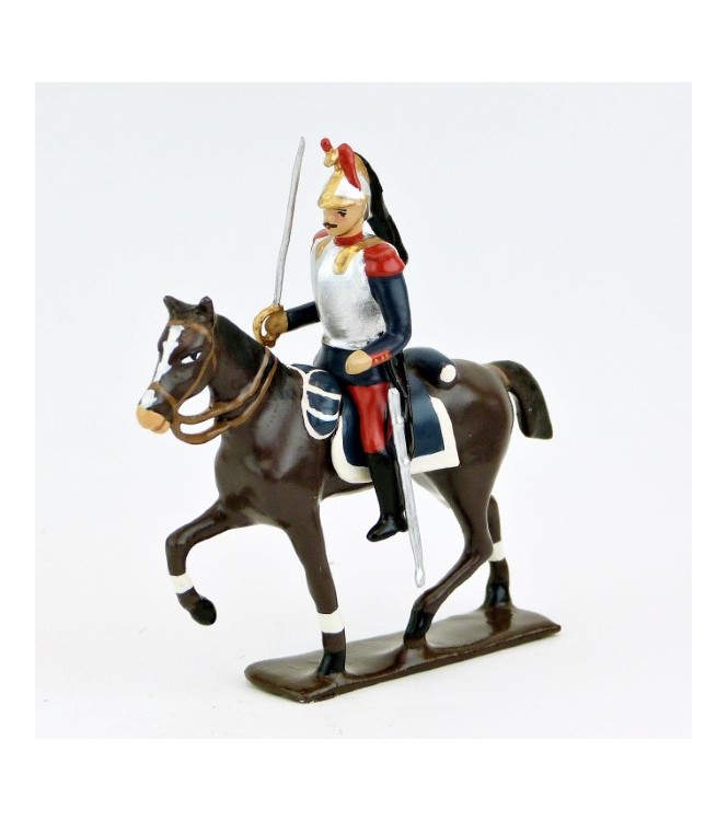 cavalier des cuirassiers à cheval, pantalon garance