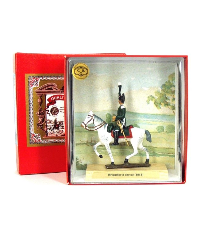 brigadier des Douanes à cheval (1812) en coffret de présentation