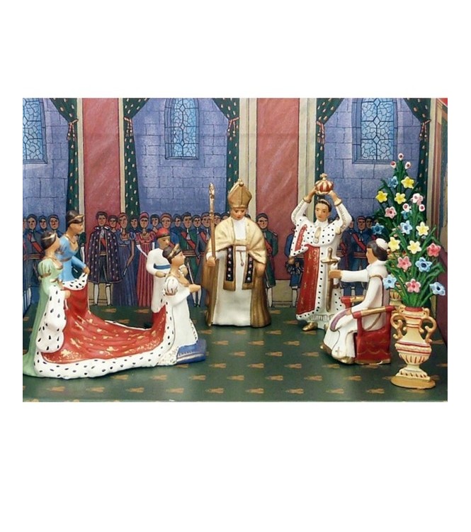 petit diorama « le Sacre de Napoléon »