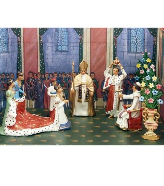 petit diorama « le Sacre de Napoléon »
