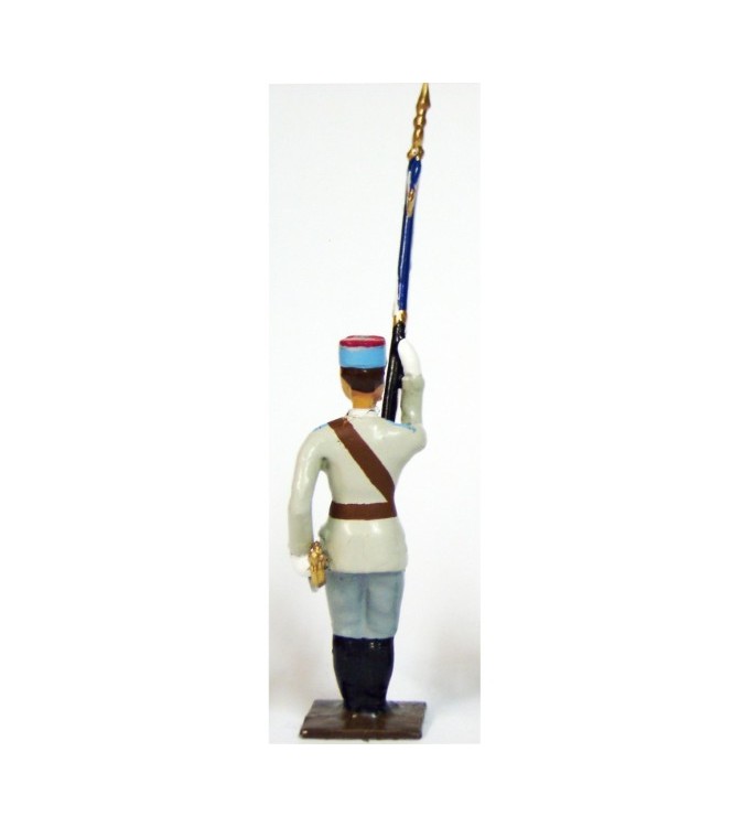 porte-drapeau de l'EAABC (Saumur)