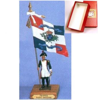 drapeau du District de Saint Jacques de l'Hopital en coffret