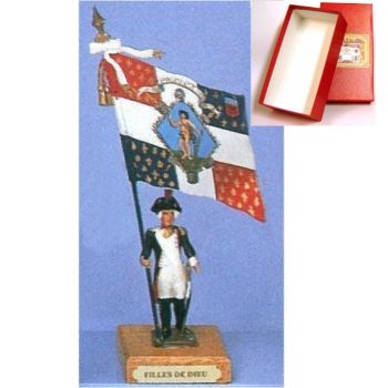 drapeau du District des Filles de Dieu en coffret