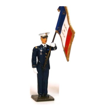 porte-Drapeau de l'Ecole de l'Air au fixe