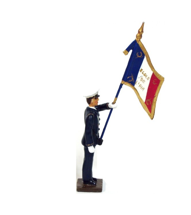 porte-Drapeau de l'Ecole de l'Air au fixe