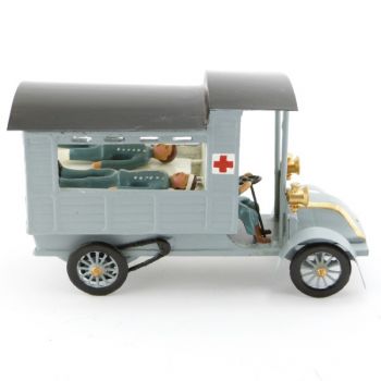 Ambulance Automobile (1 Conducteur, 2 Blessé Sur Brancards)