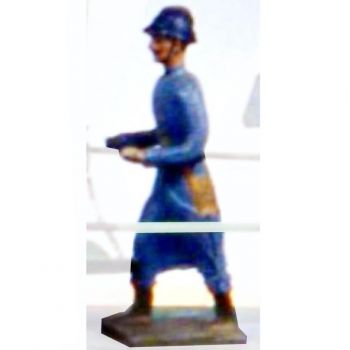 artilleur en B.H., bras devant