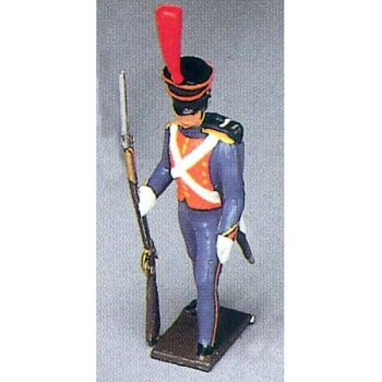 Marin de la garde fusil au pied (« les adieux de Fontainebleau »)