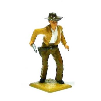Cow-boy dégainant