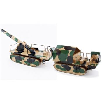 artillerie tractée (seule (2 p.)