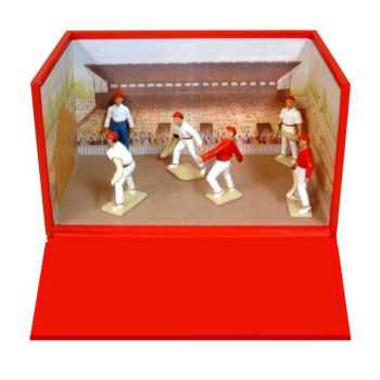 diorama « la pelote Basque » (6 p.)