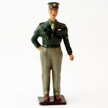 Général Eisenhower (1890 -1969), commandant en chef des forces alliées en 1944