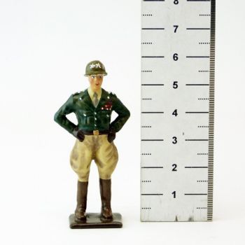 Général Patton (1885-1945), conduisit la IIIe armée américaine