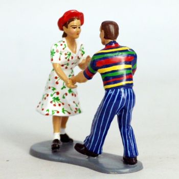 couple de danseurs de Guinguette (2 p.)