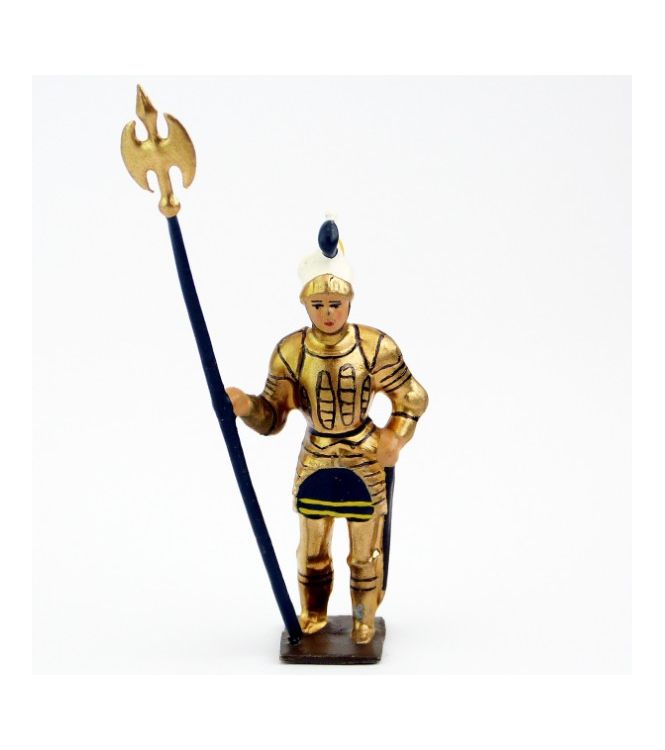 chevalier avec hallebarde