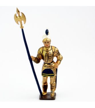 chevalier avec hallebarde