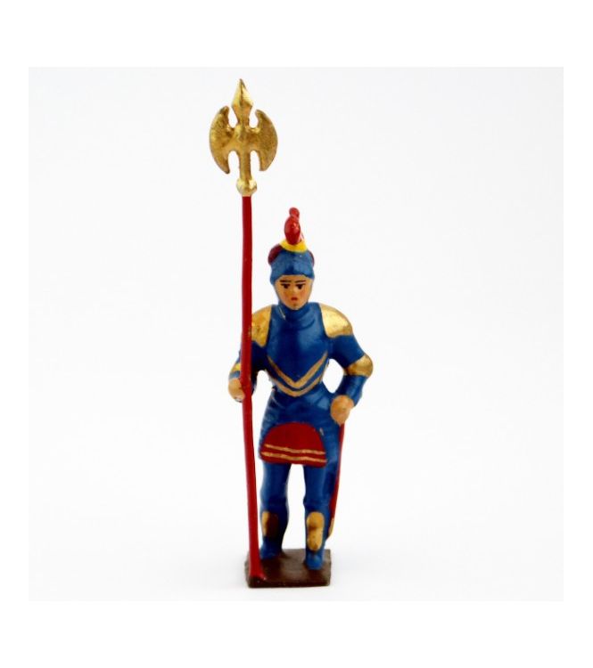 chevalier avec hallebarde