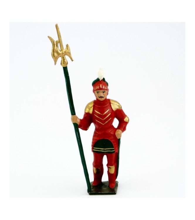 chevalier avec hallebarde