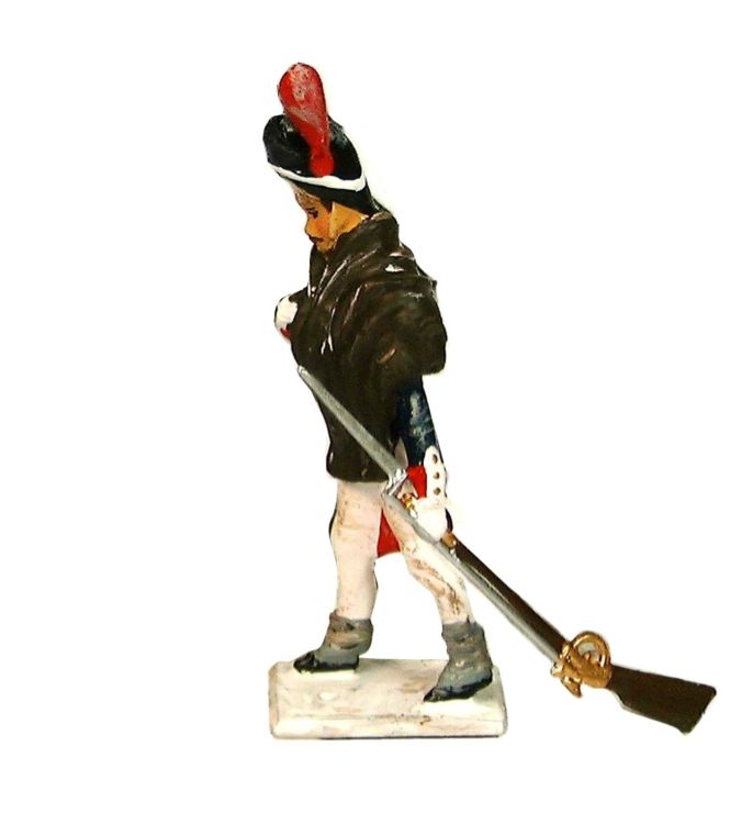 grenadier trainant son fusil