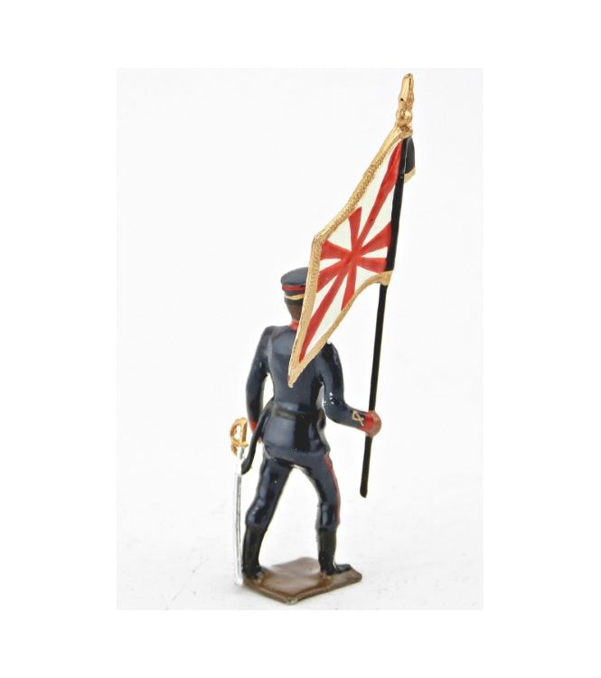 drapeau de l'infanterie japonaise au défilé