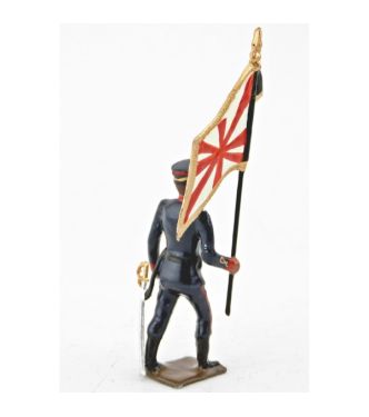 drapeau de l'infanterie japonaise au défilé