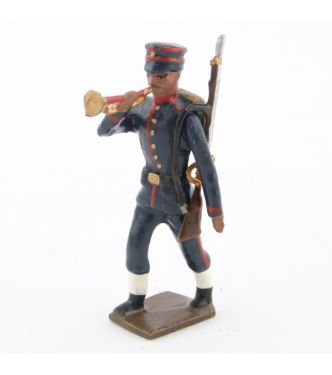 clairon de l'infanterie japonaise au défilé
