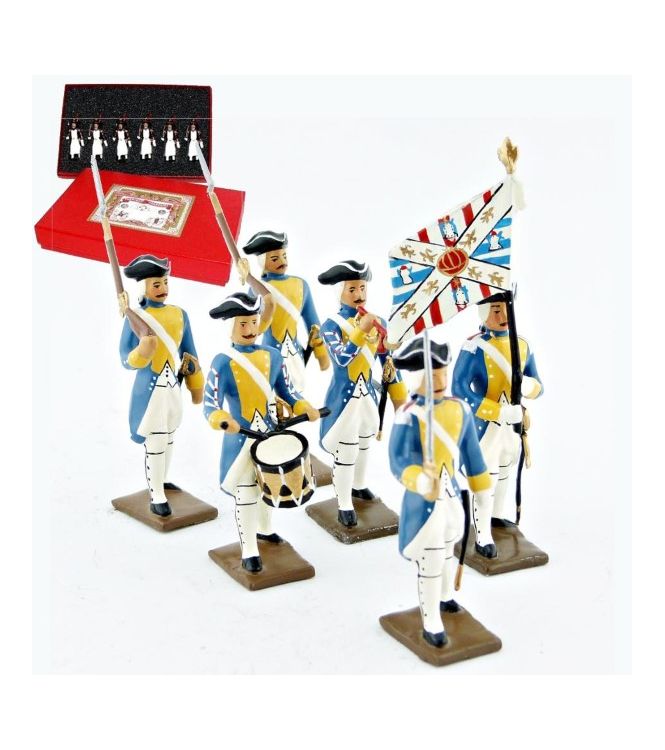 Royal deux-ponts, coffret de 6 figurines