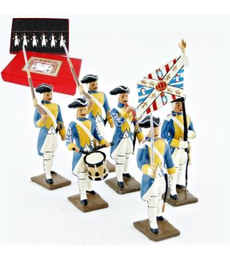 Royal deux-ponts, coffret de 6 figurines