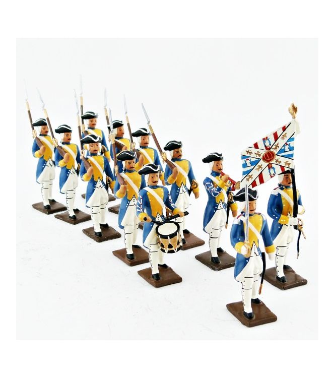 Royal deux-ponts, ensemble de 12 figurines