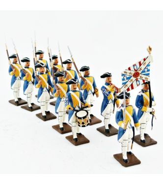 Royal deux-ponts, ensemble de 12 figurines