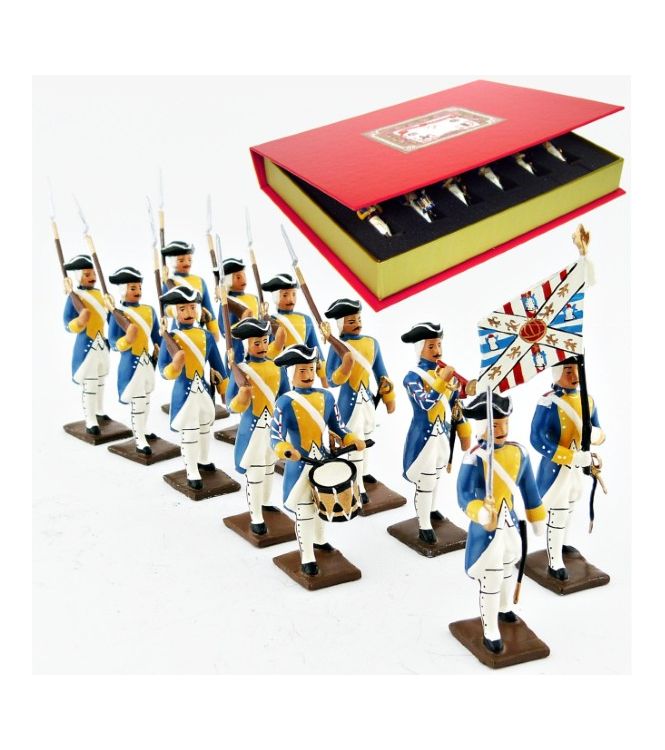 Royal deux-ponts, coffret de 12 figurines