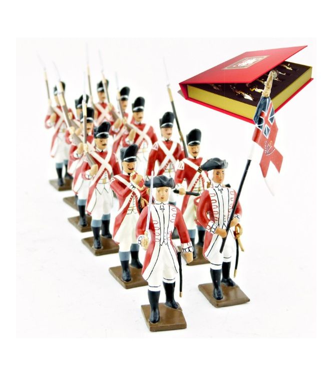 Grenadiers anglais 33e rgt, coffret de 12 figurines