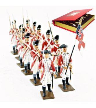 Grenadiers anglais 33e rgt, coffret de 12 figurines