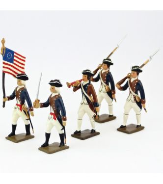Etat de New-YorketNew-Jersey, ensemble de 5 figurines