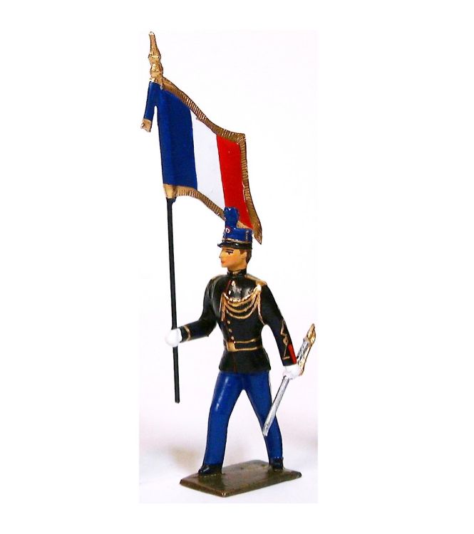 Drapeau de l'Ecole des officiers de la Gendarmerie
