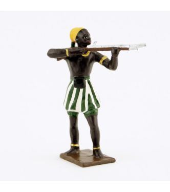 africain au feu