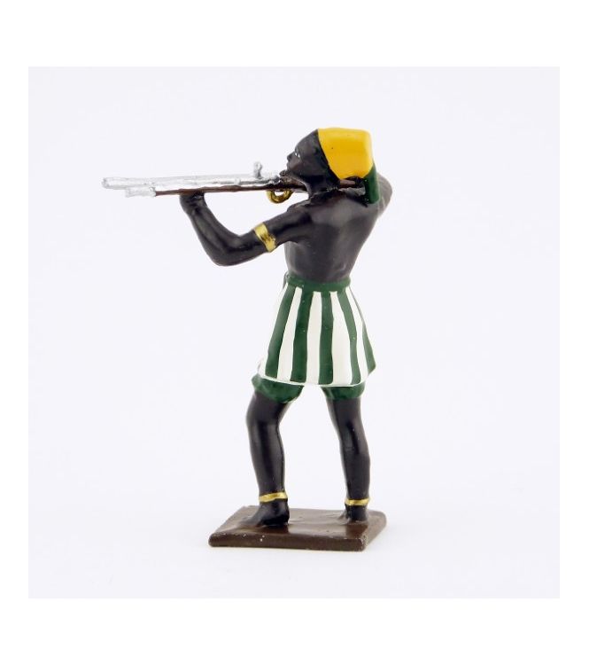 africain au feu