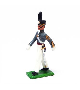 Officier, sabre au fourreau, des Cadets de West-point