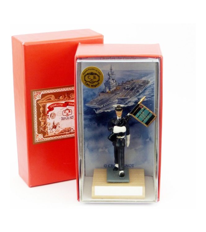 porte-Fanion du porte-avions Charles de Gaulle en coffret de présentation