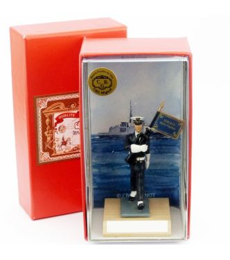 porte-Fanion de la frégate Aquitaine en coffret de présentation